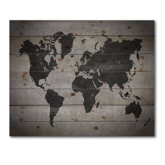 Designart - Ancient Map of The World IX
